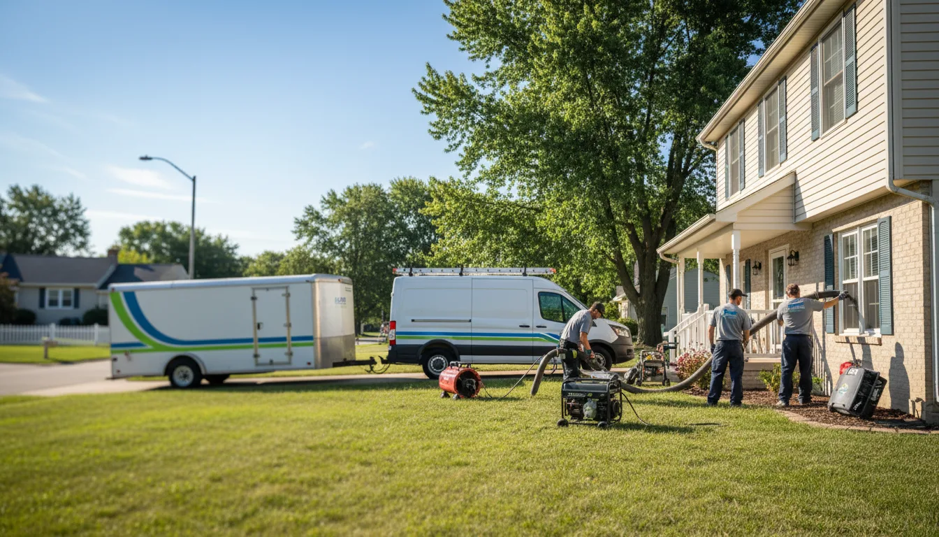 Flooded Basement Restoration And Cleanup With Repair in Cayuga, IN near me